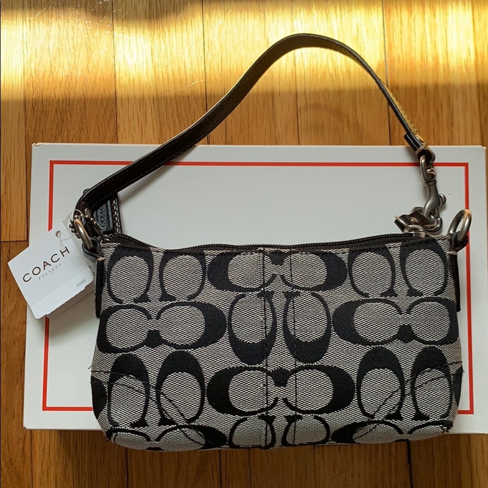 Coach Signature Wristlet